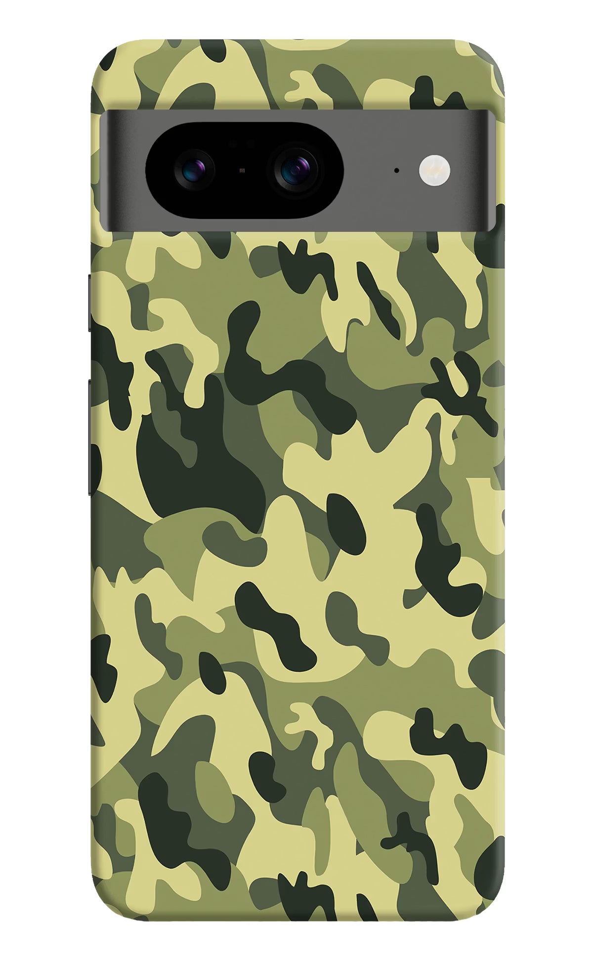 Camouflage Google Pixel 8 Hard Case Back Cover by Casekaro