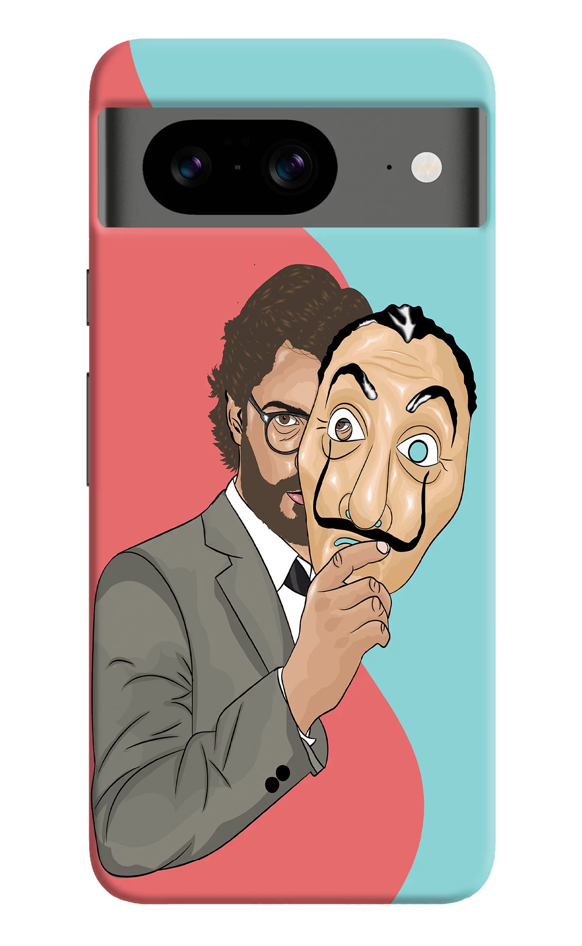 Professor Google Pixel 8 Hard Case Back Cover by Casekaro