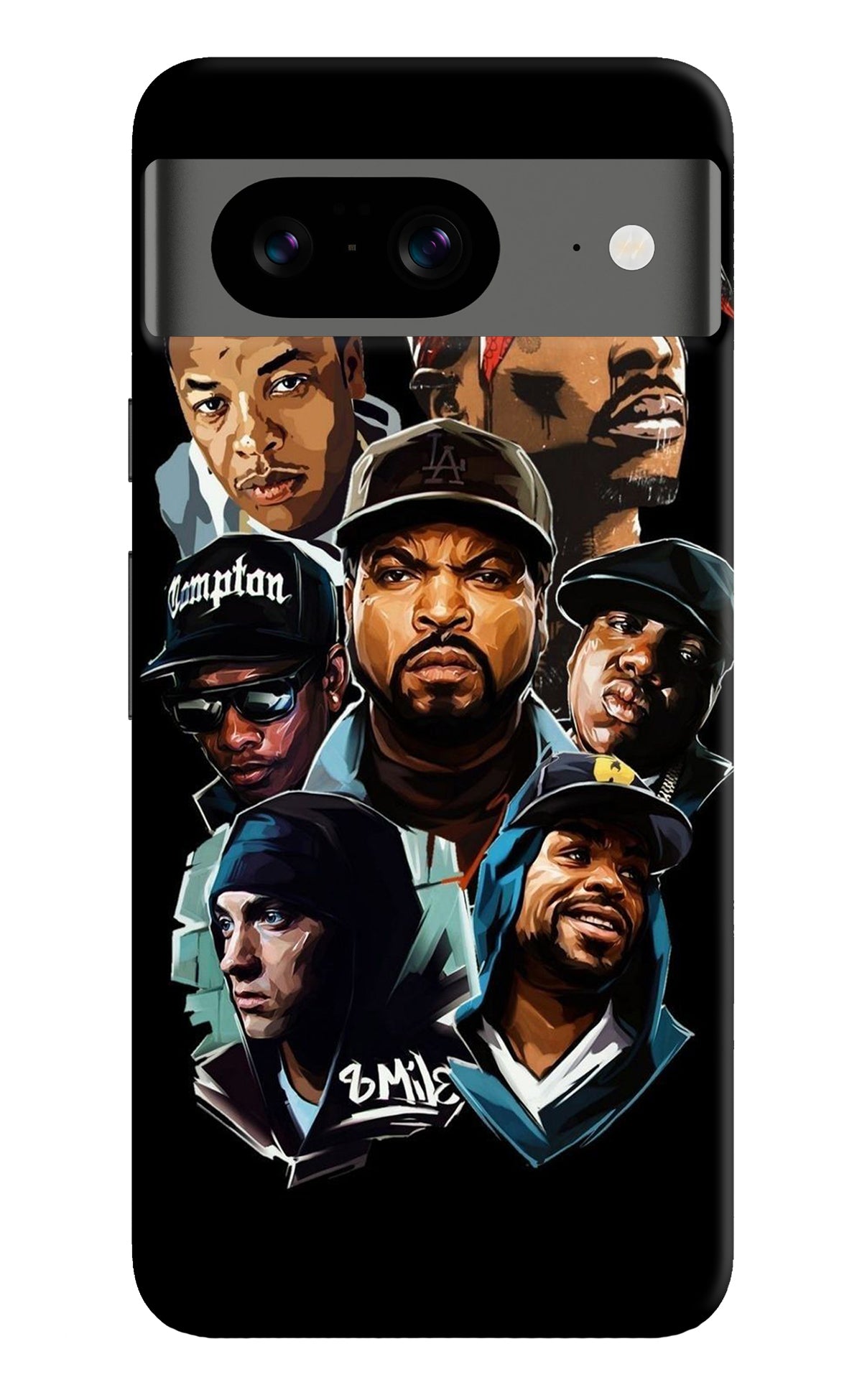 Rappers Google Pixel 8 Back Cover