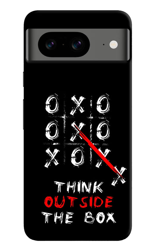 Think out of the BOX Google Pixel 8 Hard Case Back Cover by Casekaro