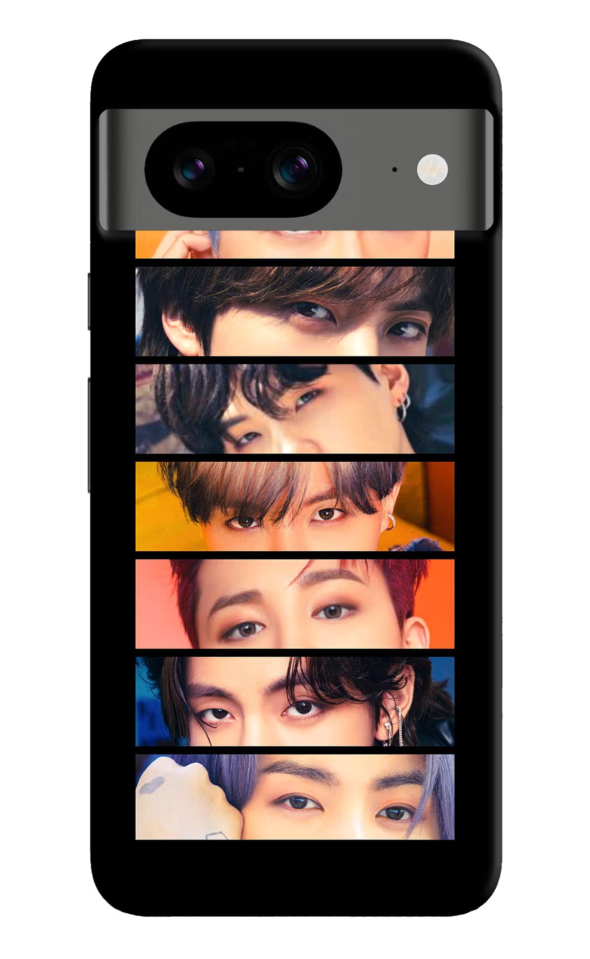 BTS Eyes Google Pixel 8 Hard Case Back Cover by Casekaro