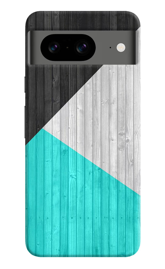 Wooden Abstract Google Pixel 8 Hard Case Back Cover by Casekaro