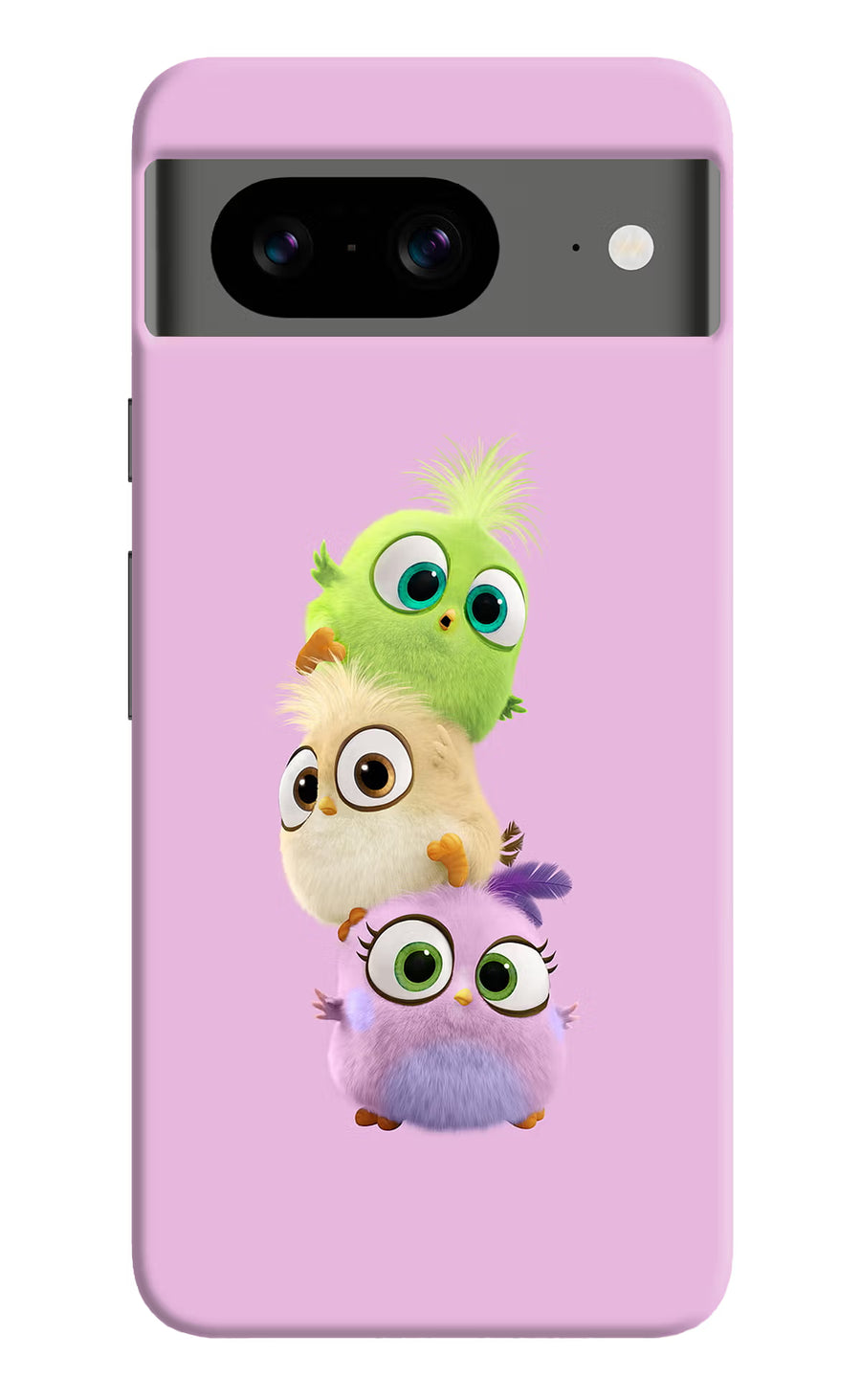 Cute Little Birds Google Pixel 8 Back Cover, Hard case