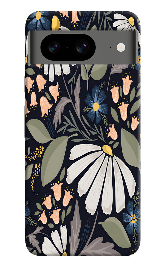 Flowers Art Google Pixel 8 Hard Case Back Cover by Casekaro