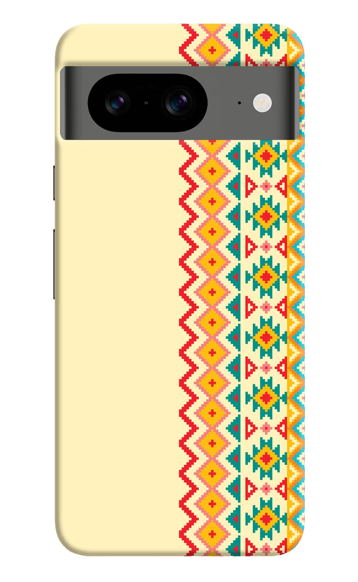 Ethnic Seamless Google Pixel 8 Hard Case Back Cover by Casekaro