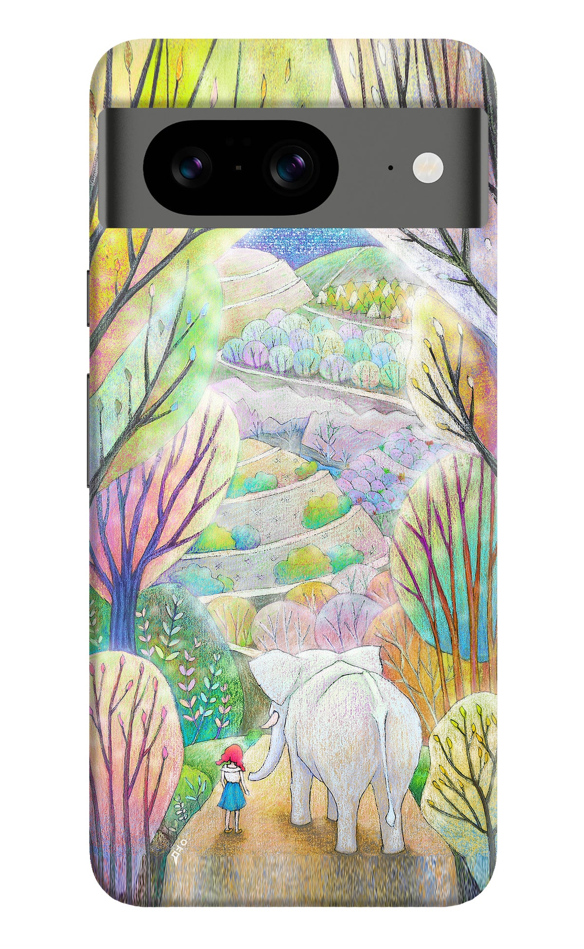 Nature Painting Google Pixel 8 Back Cover