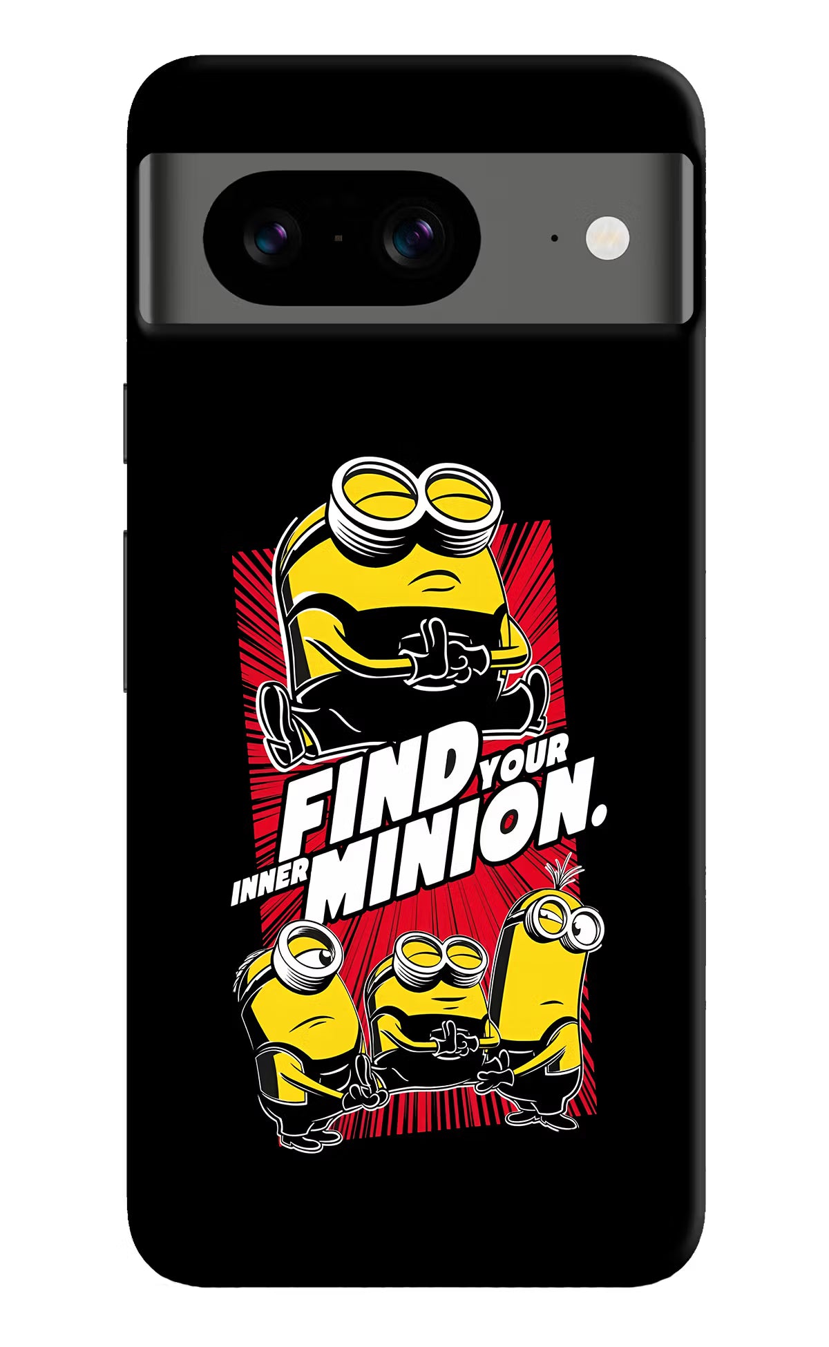 Find your inner Minion Google Pixel 8 Hard Case Back Cover by Casekaro