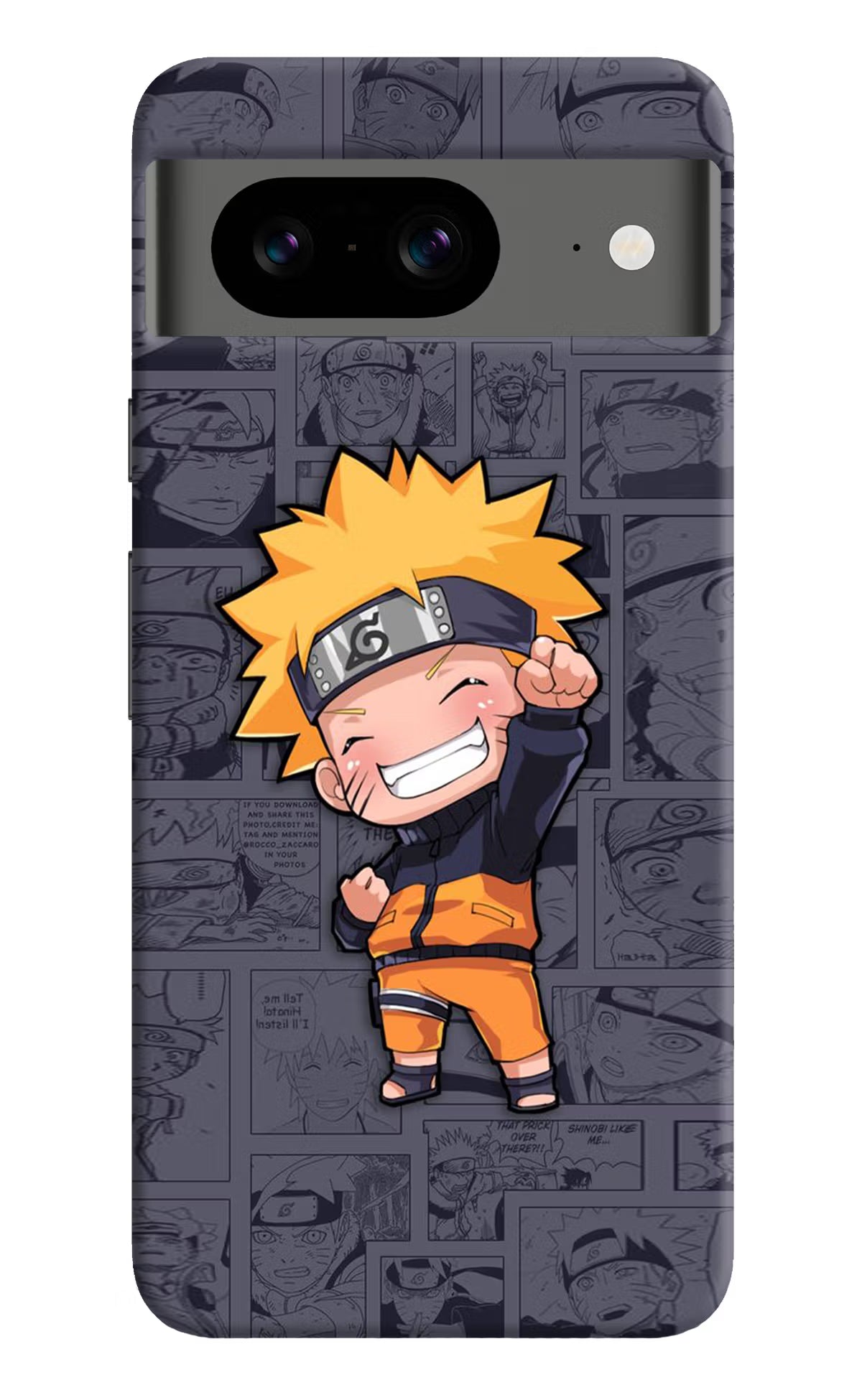 Chota Naruto Google Pixel 8 Hard Case Back Cover by Casekaro