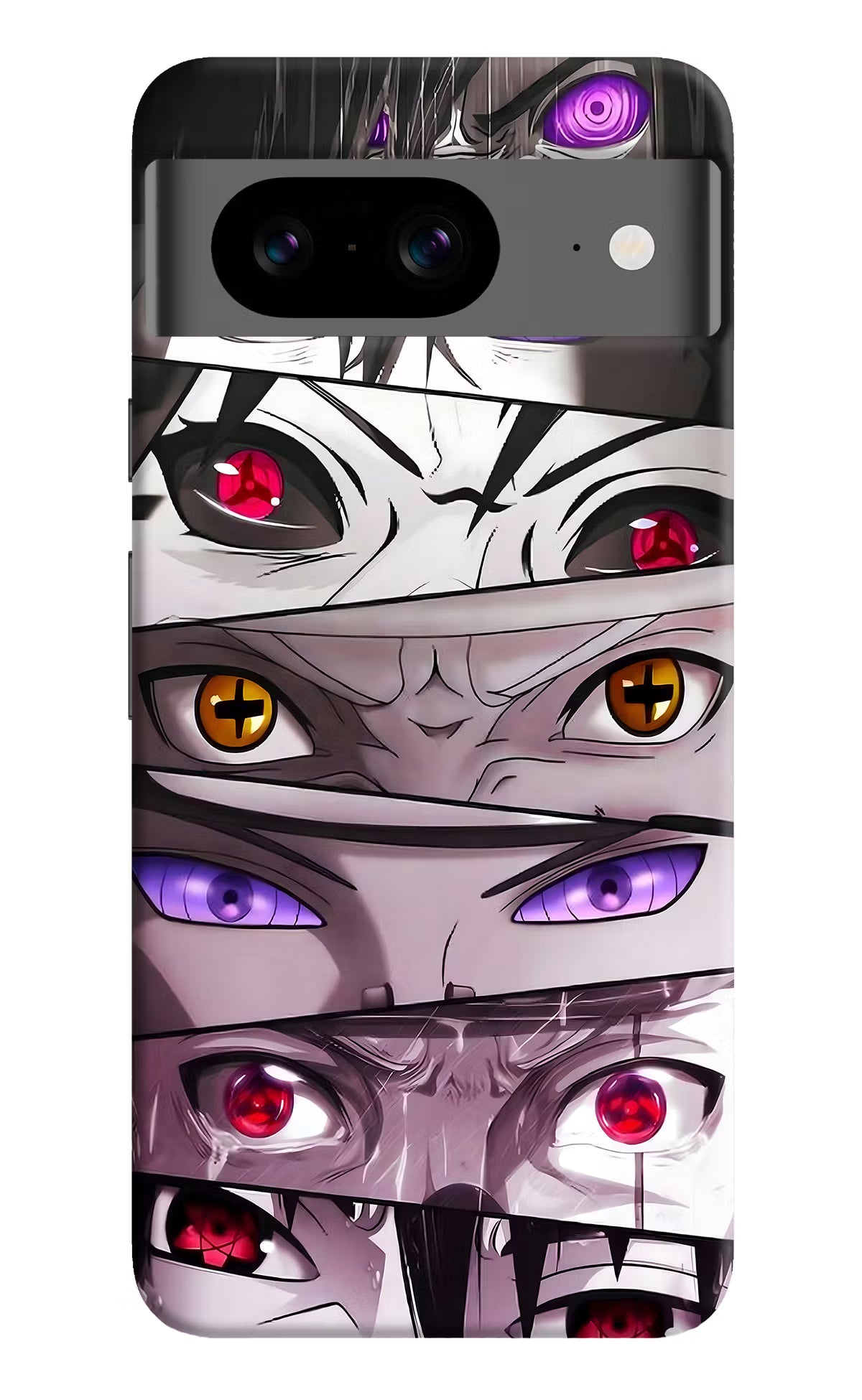 Naruto Anime Google Pixel 8 Hard Case Back Cover by Casekaro