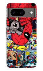 Spider Man Google Pixel 8 Hard Case Back Cover by Casekaro