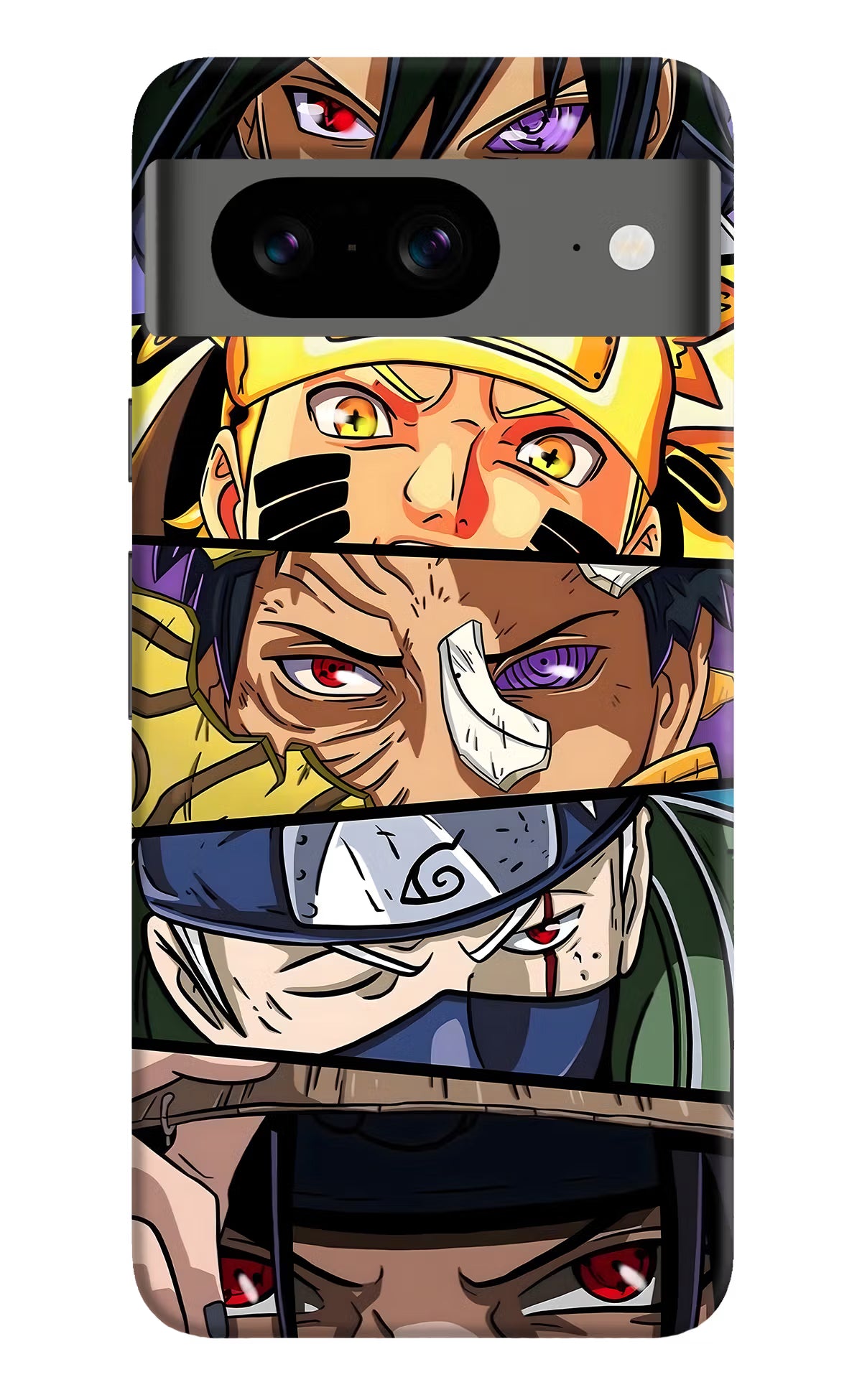 Naruto Character Google Pixel 8 Hard Case Back Cover by Casekaro
