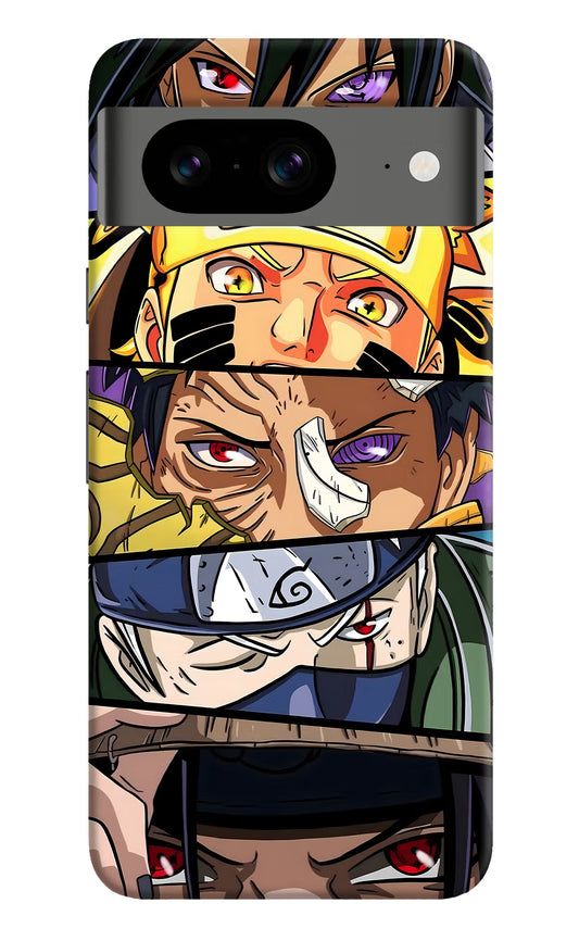 Naruto Character Google Pixel 8 Hard Case Back Cover by Casekaro