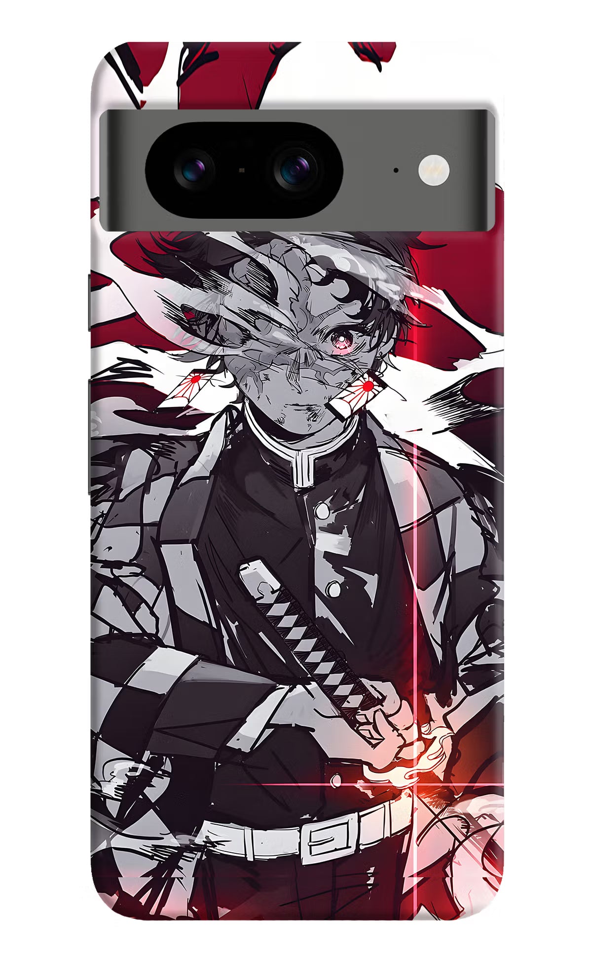 Demon Slayer Google Pixel 8 Hard Case Back Cover by Casekaro