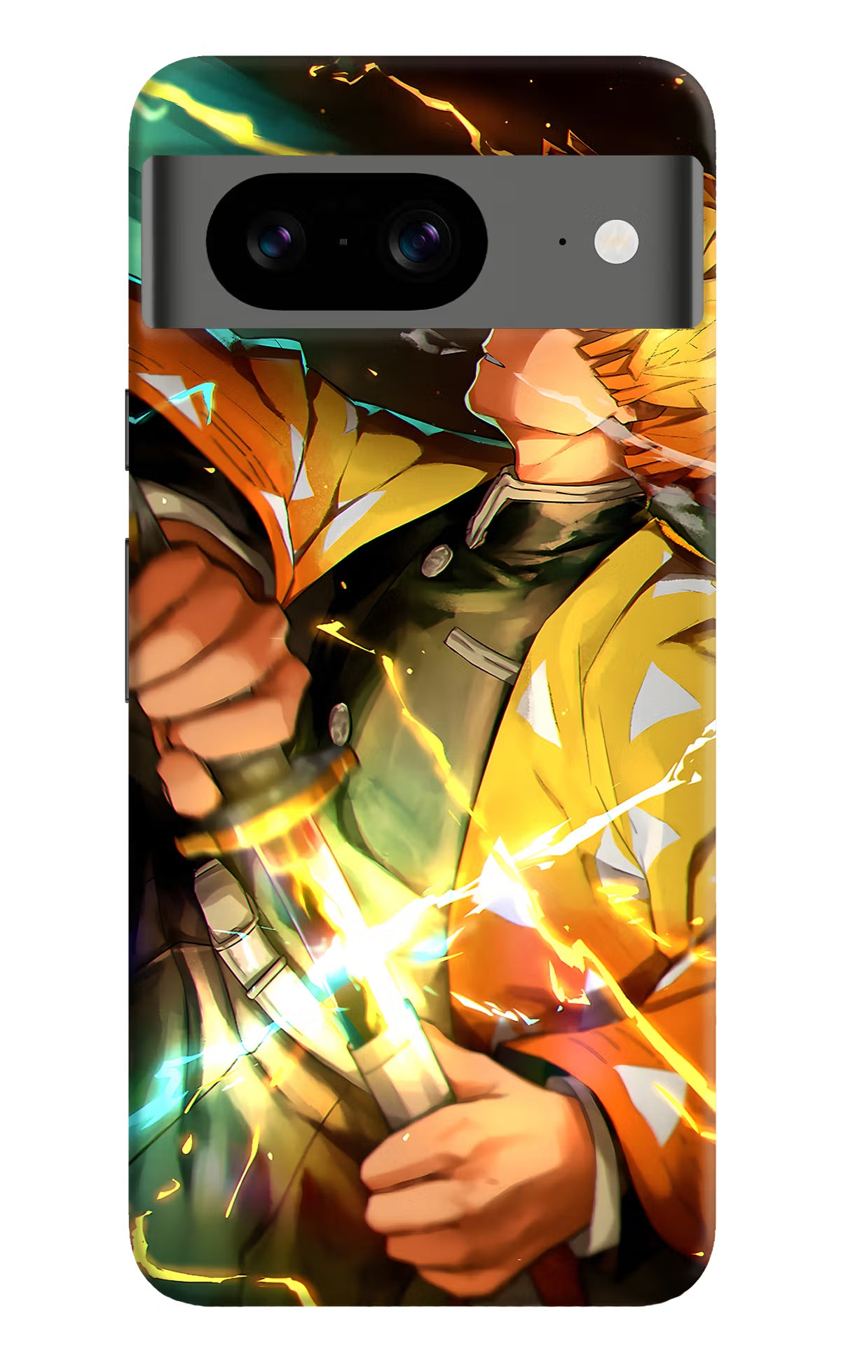 Demon Slayer Google Pixel 8 Hard Case Back Cover by Casekaro