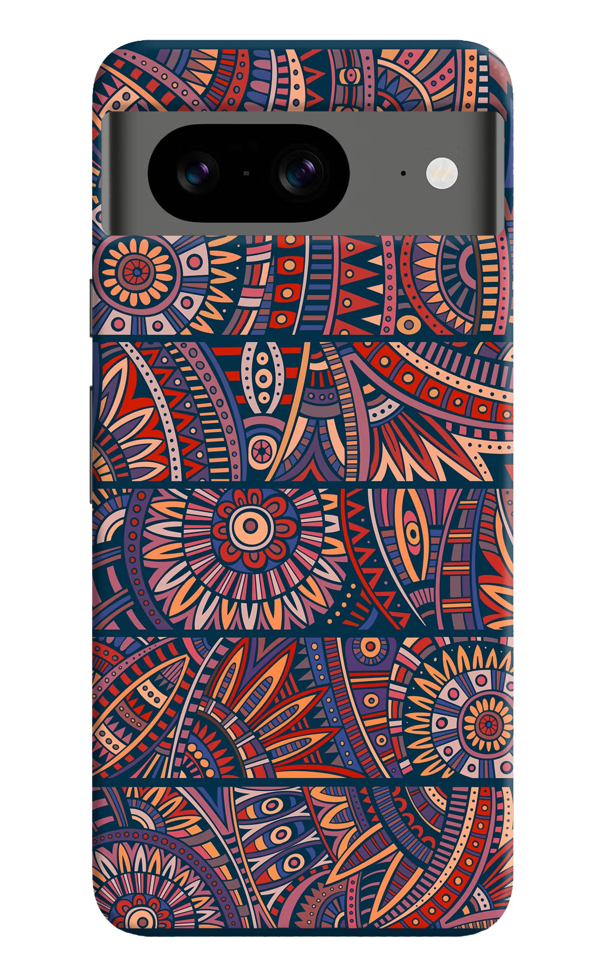 African Culture Design Google Pixel 8 Hard Case Back Cover by Casekaro