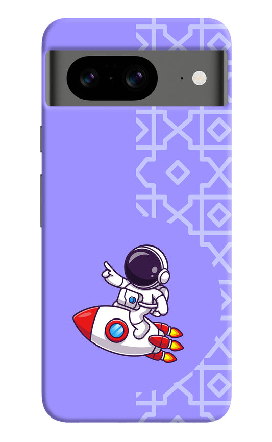 Cute Astronaut Google Pixel 8 Back Cover