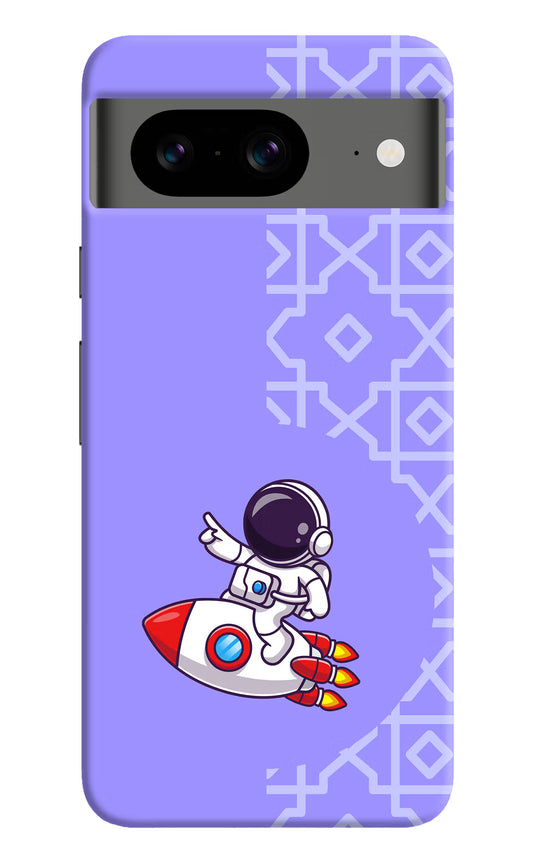 Cute Astronaut Google Pixel 8 Hard Case Back Cover by Casekaro