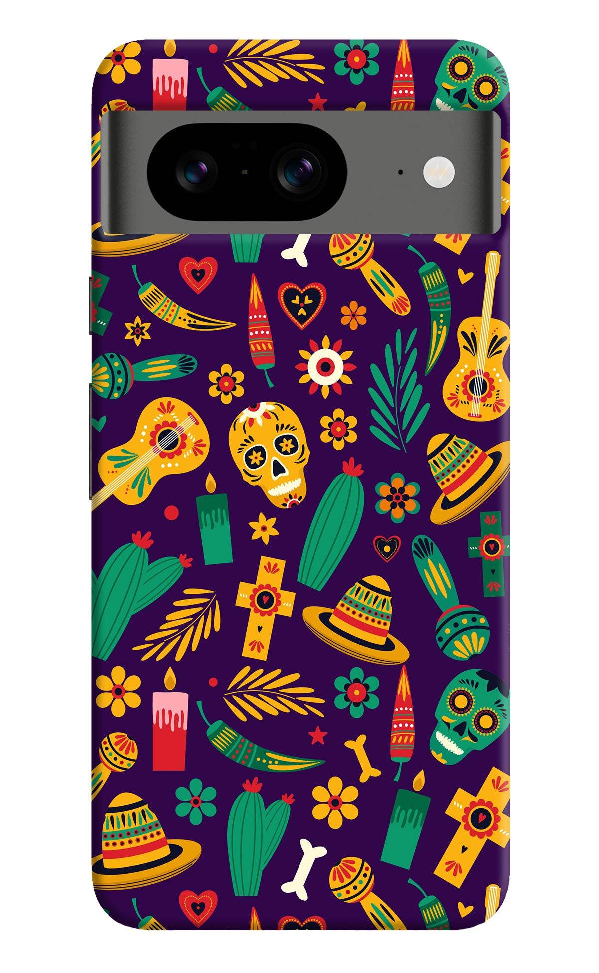 Mexican Artwork Google Pixel 8 Back Cover