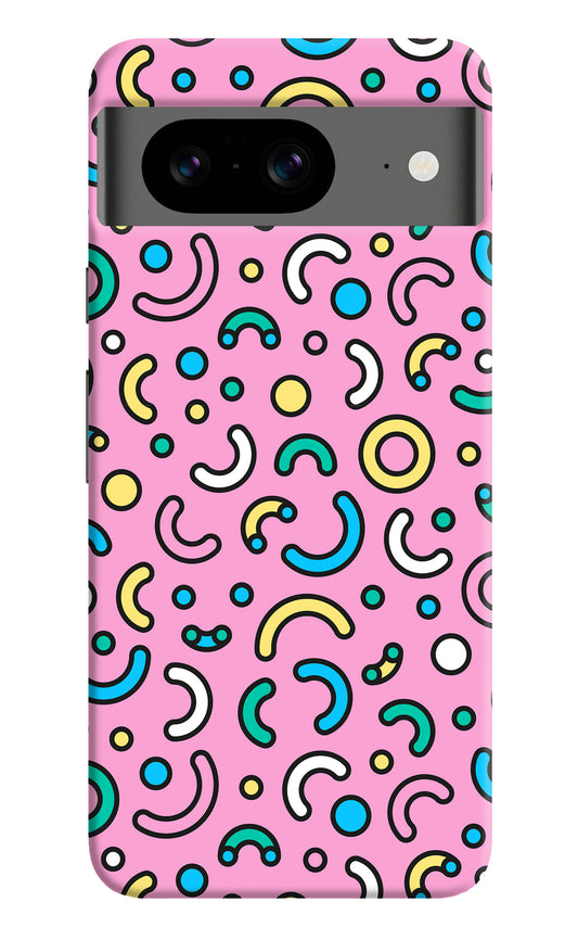 Memphis Design Google Pixel 8 Back Cover