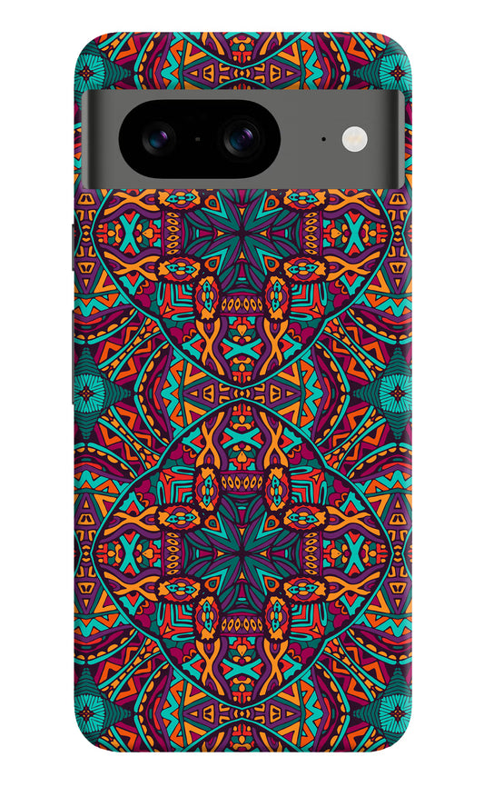 Colour Mandala Google Pixel 8 Hard Case Back Cover by Casekaro