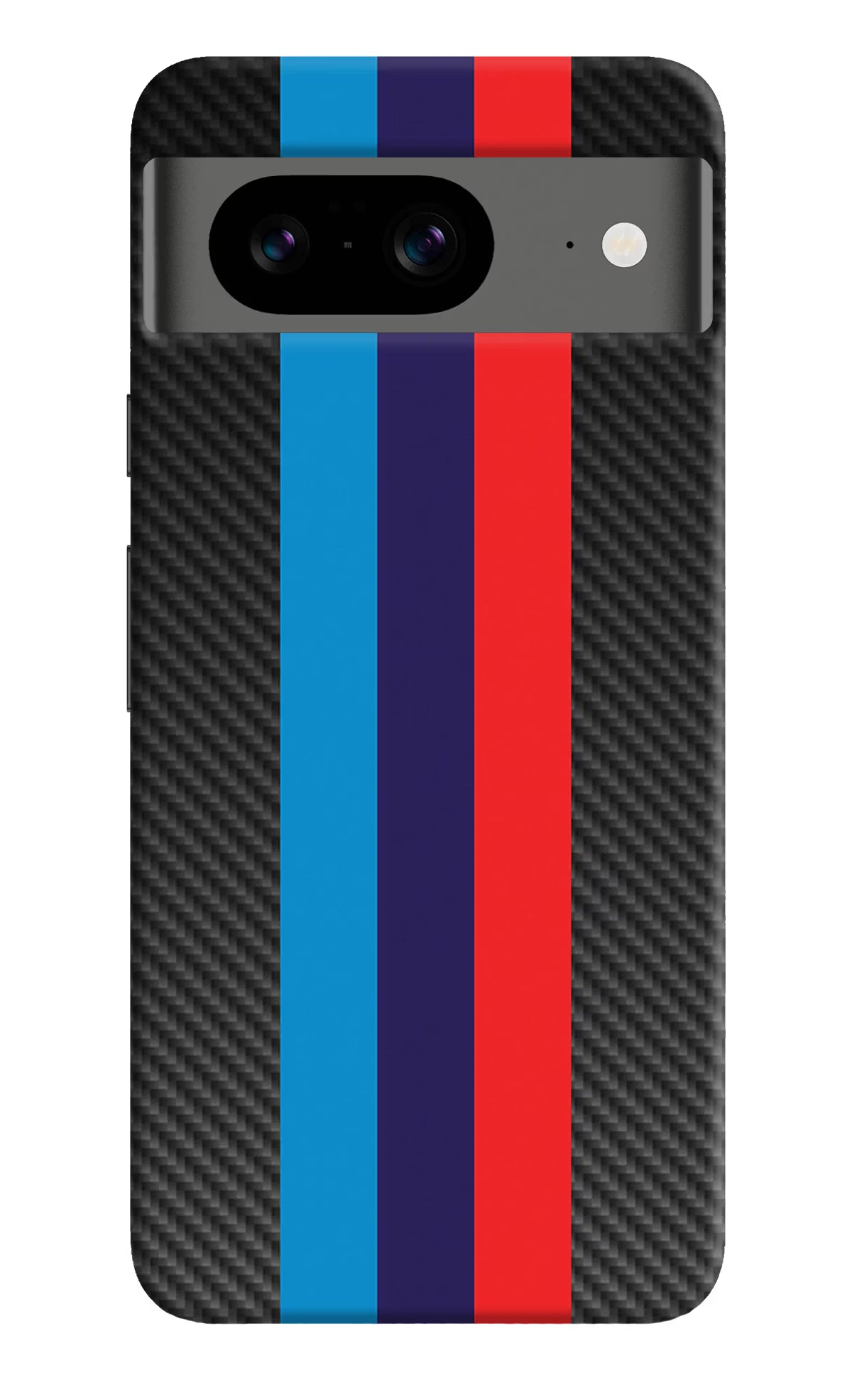 BMW Stripes Pattern Google Pixel 8 Hard Case Back Cover by Casekaro