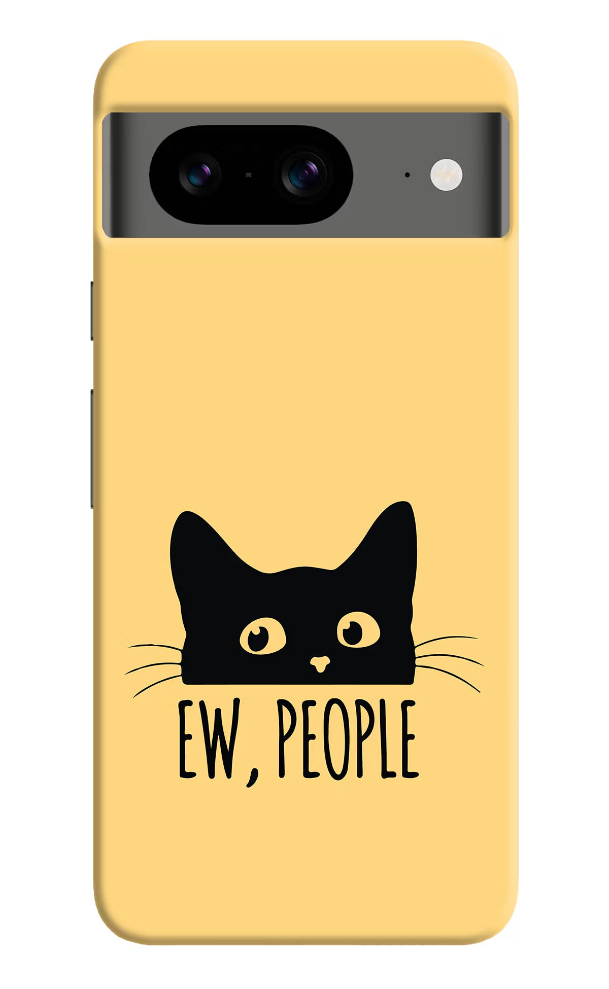 Ew People Catitude Google Pixel 8 Hard Case Back Cover by Casekaro