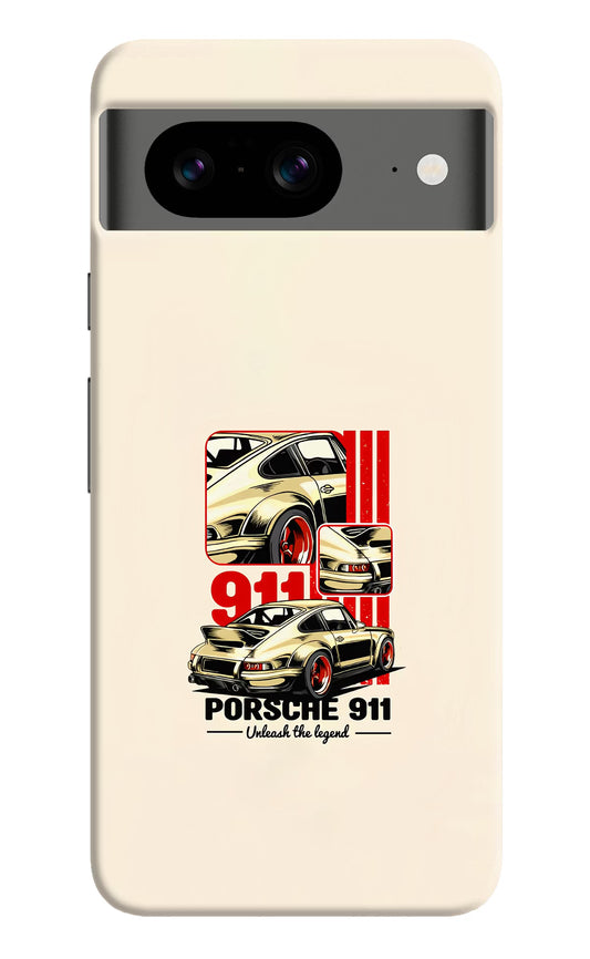 Classic Porsche 911 Google Pixel 8 Hard Case Back Cover by Casekaro