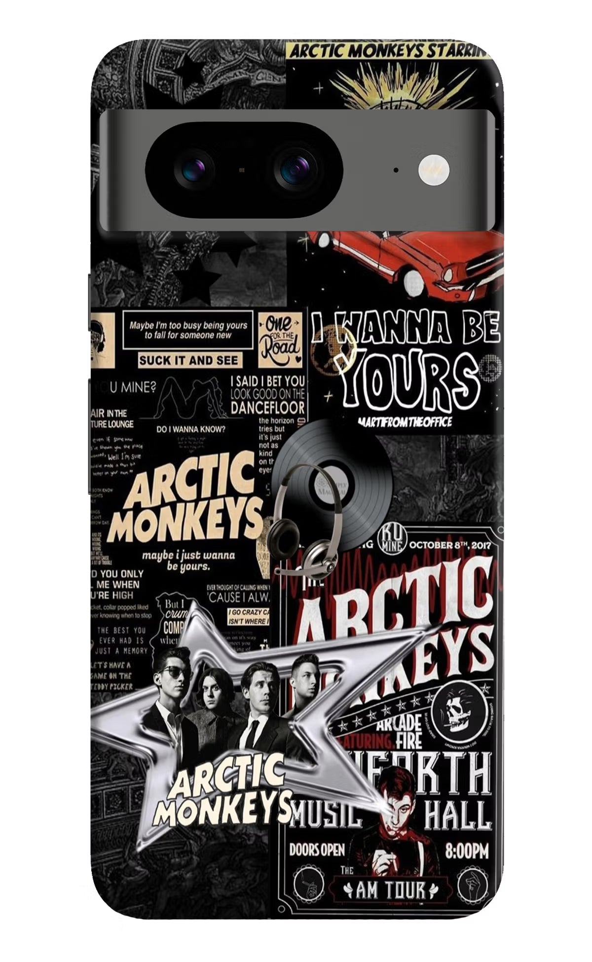 Arctic Monkeys Google Pixel 8 Hard Case Back Cover by Casekaro