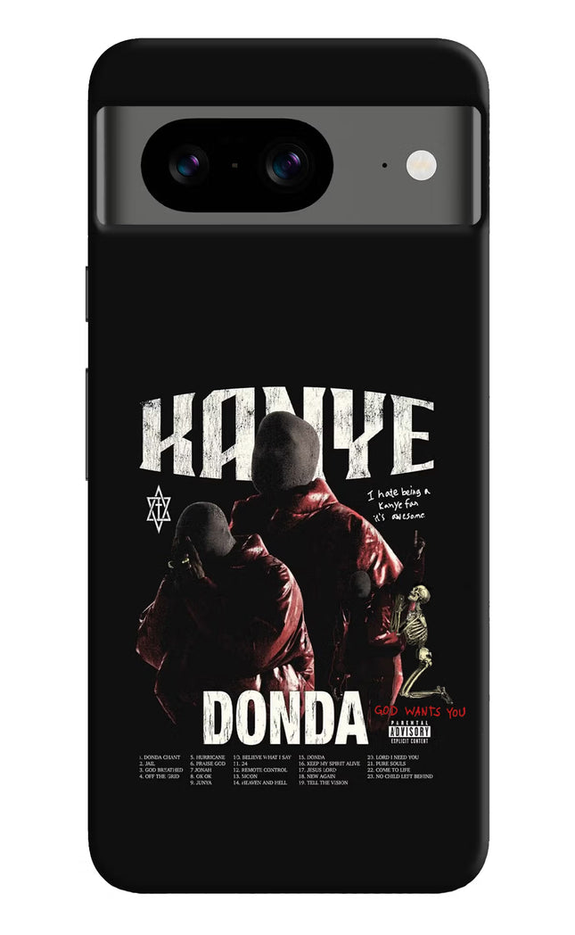 Donda Kanye West Google Pixel 8 Hard Case Back Cover by Casekaro