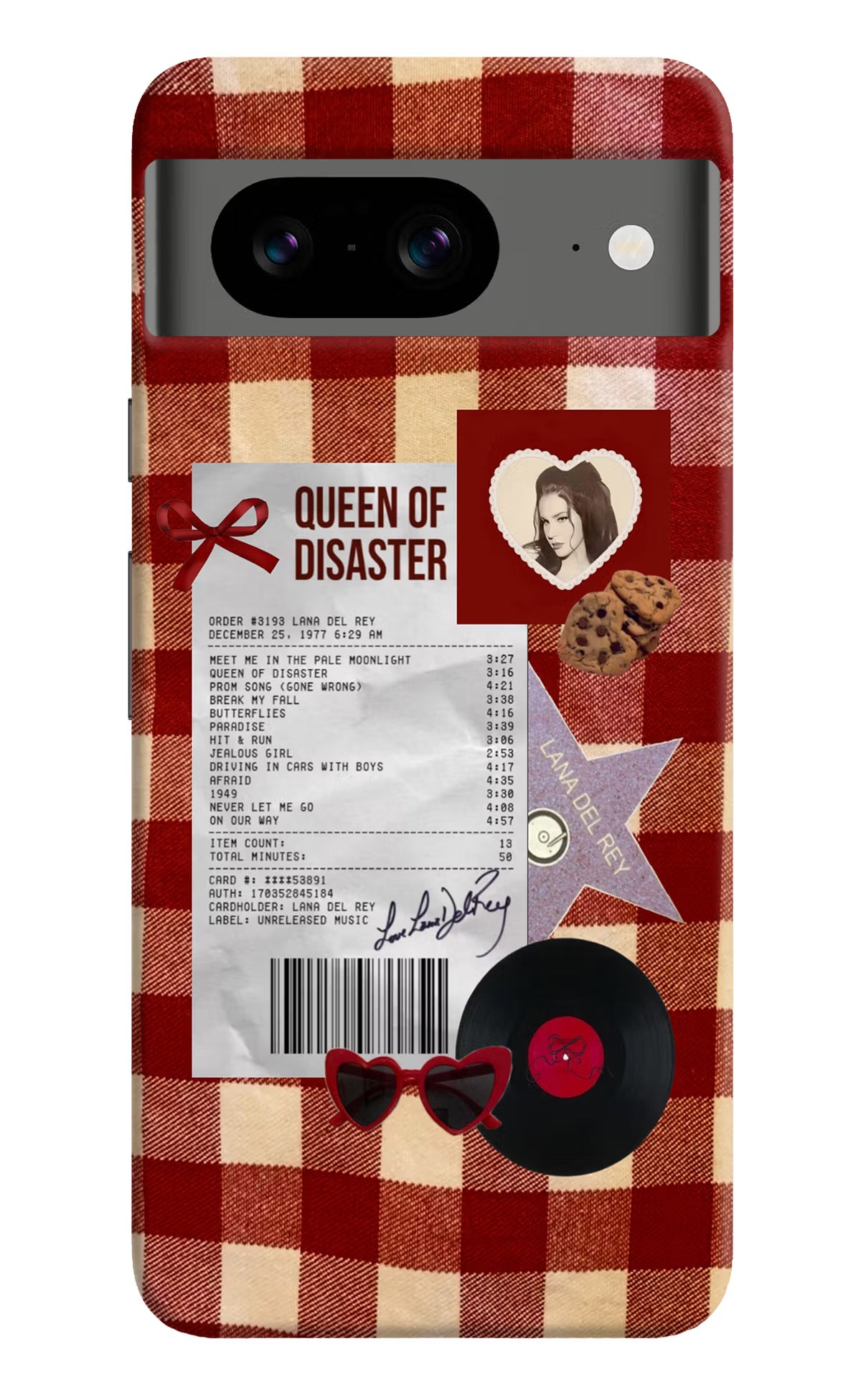 Queen of Disaster Google Pixel 8 Hard Case Back Cover by Casekaro