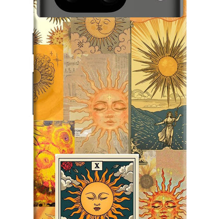 Sun Google Pixel 8 Hard Case Back Cover by Casekaro