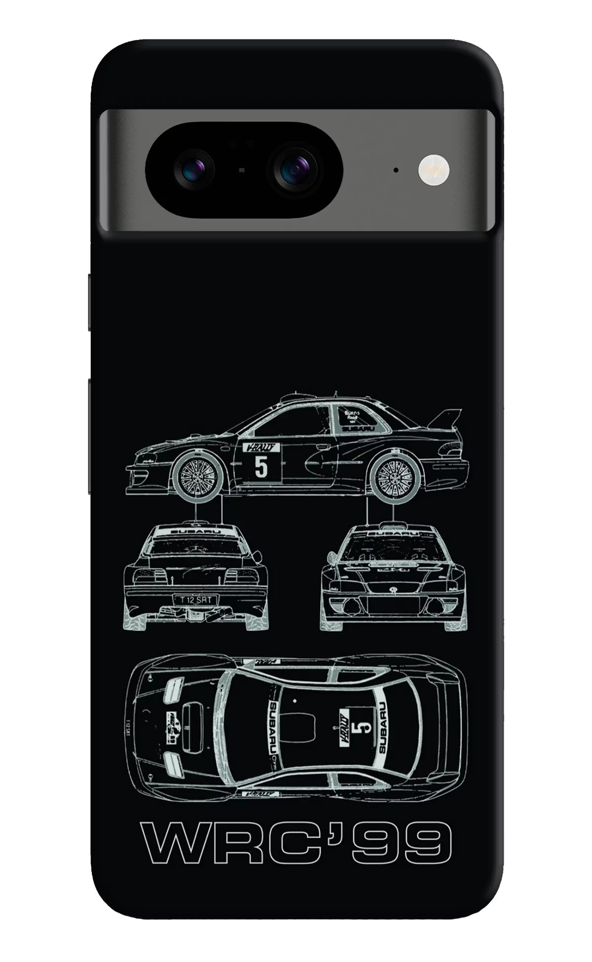 WRC'99 Google Pixel 8 Hard Case Back Cover by Casekaro