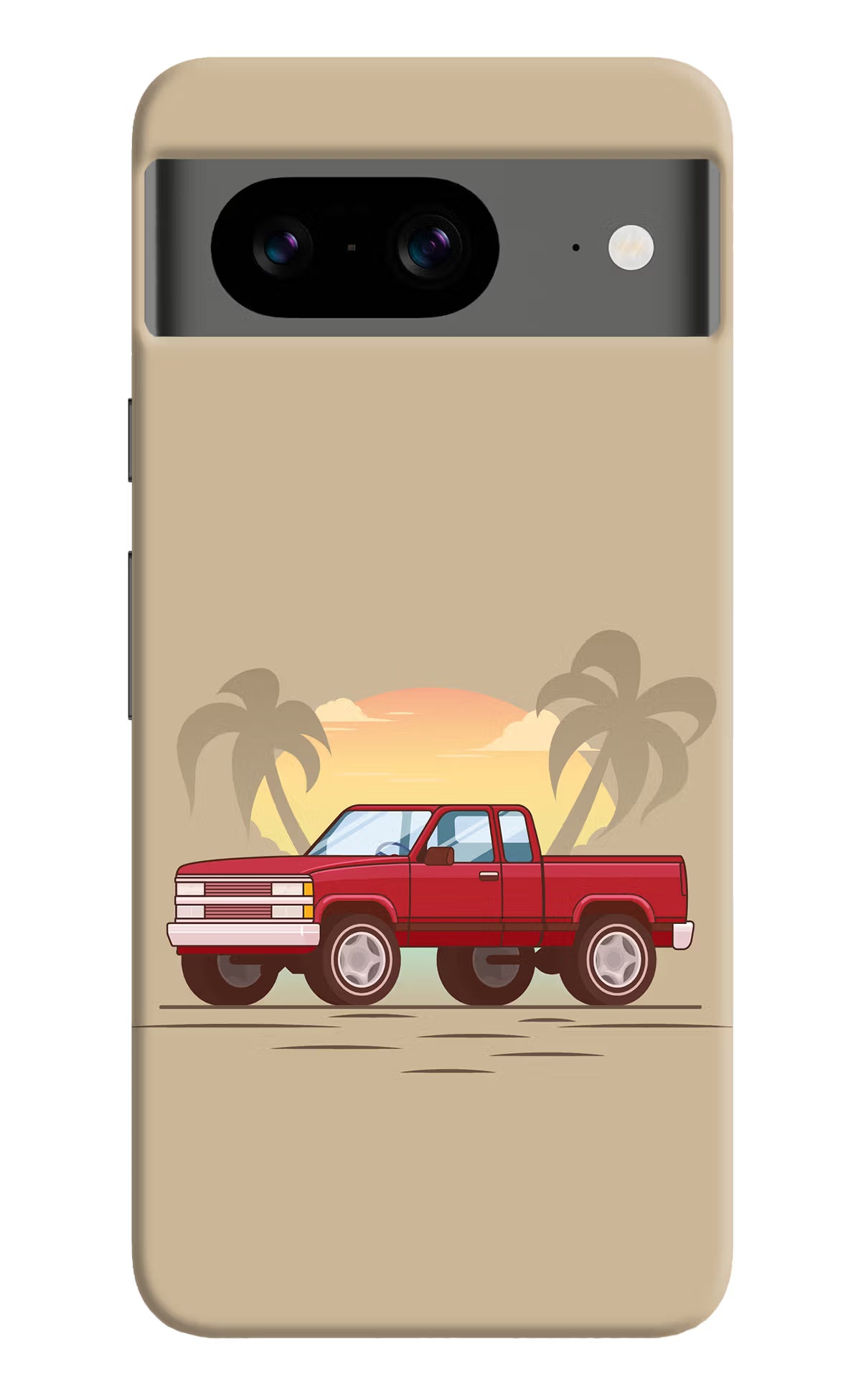 Desert Classic Drive Google Pixel 8 Hard Case Back Cover by Casekaro