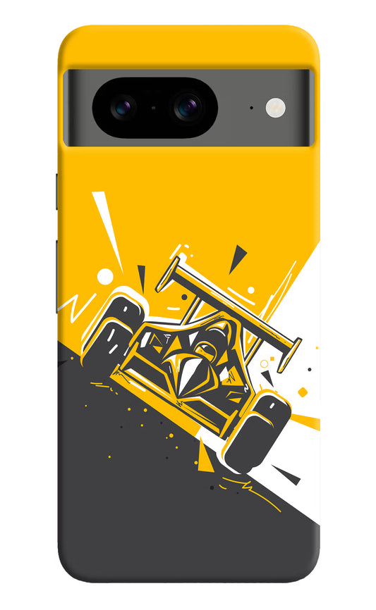 Track King Google Pixel 8 Hard Case Back Cover by Casekaro