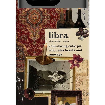 Libra Zodiac Google Pixel 8 Hard Case Back Cover by Casekaro