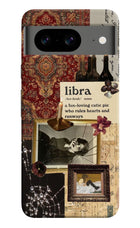 Libra Zodiac Google Pixel 8 Hard Case Back Cover by Casekaro