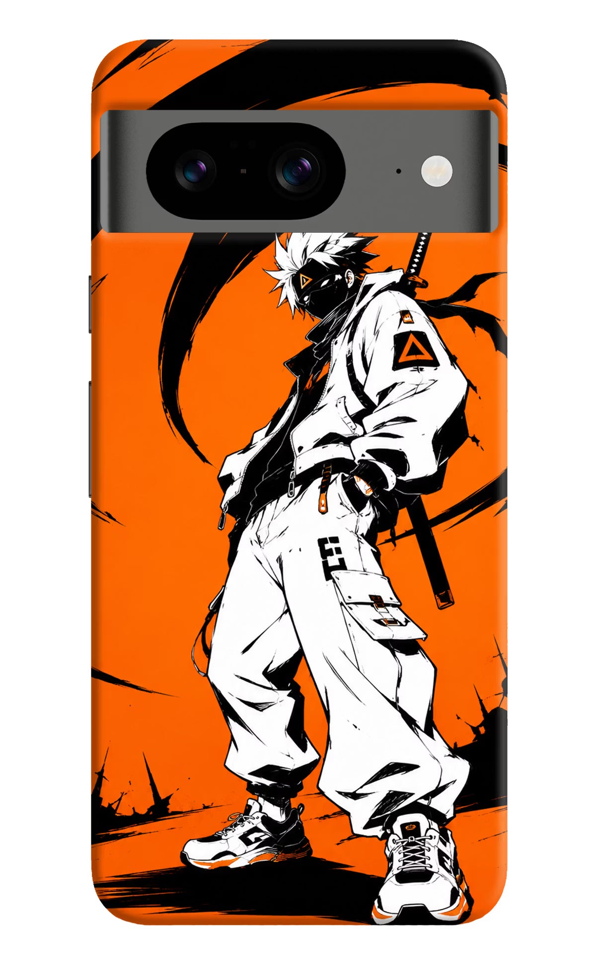 Street Samurai  Google Pixel 8 Hard Case Back Cover by Casekaro