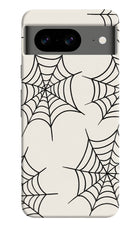 Spider Web Google Pixel 8 Hard Case Back Cover by Casekaro
