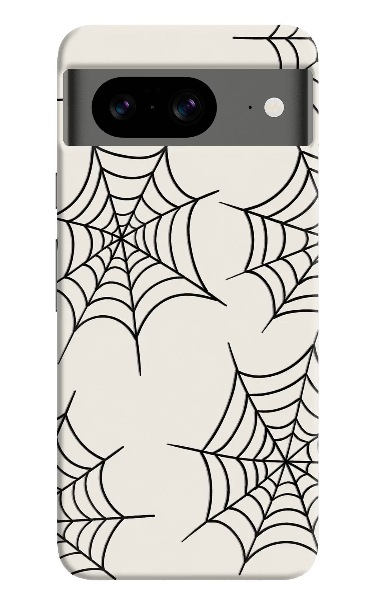 Spider Web Google Pixel 8 Hard Case Back Cover by Casekaro