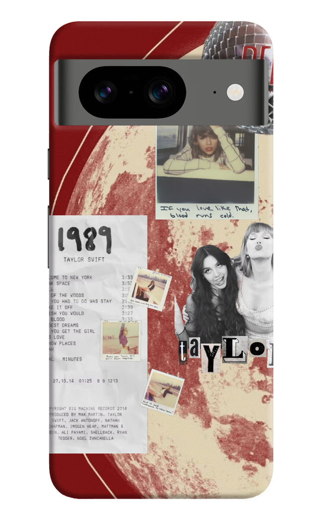 Taylor Swift Google Pixel 8 Hard Case Back Cover by Casekaro