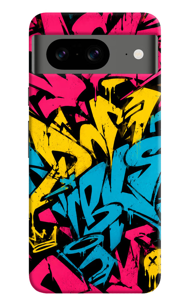 Graffiti Vibe Google Pixel 8 Hard Case Back Cover by Casekaro