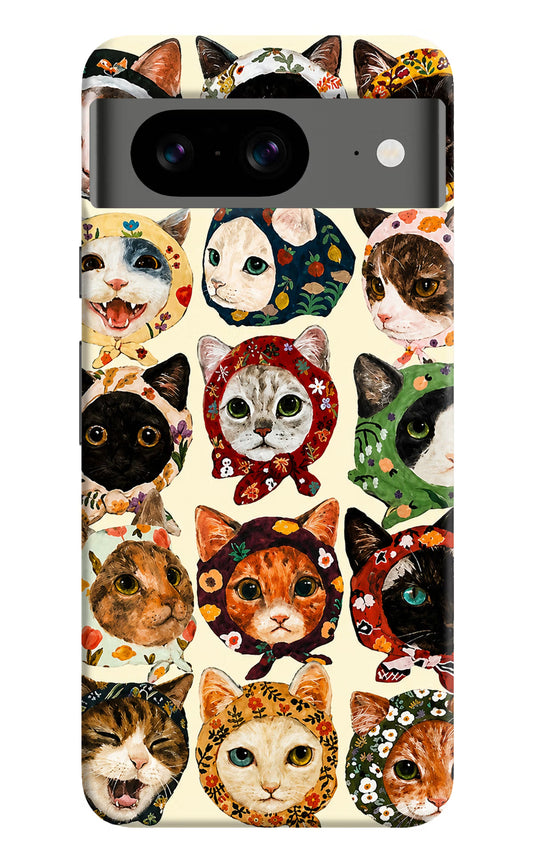 Cool Cat Google Pixel 8 Back Cover