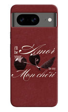Velvet Cherry Google Pixel 8 Hard Case Back Cover by Casekaro