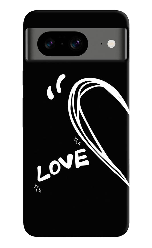 Love Line Google Pixel 8 Hard Case Back Cover by Casekaro