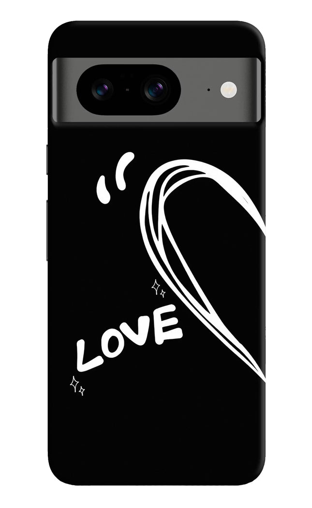 Love Line Google Pixel 8 Hard Case Back Cover by Casekaro