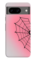 Pink Web Google Pixel 8 Hard Case Back Cover by Casekaro