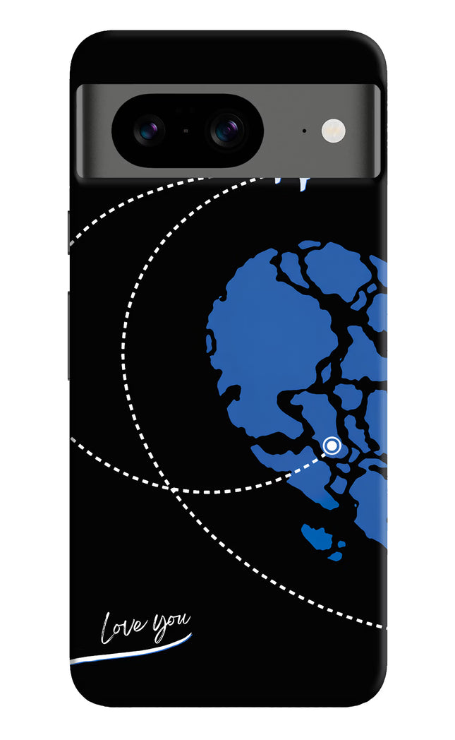 Love Orbit Google Pixel 8 Hard Case Back Cover by Casekaro