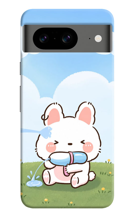 Bunny Treat Google Pixel 8 Hard Case Back Cover by Casekaro