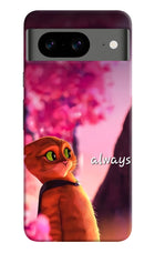 Always Cat Google Pixel 8 Hard Case Back Cover by Casekaro