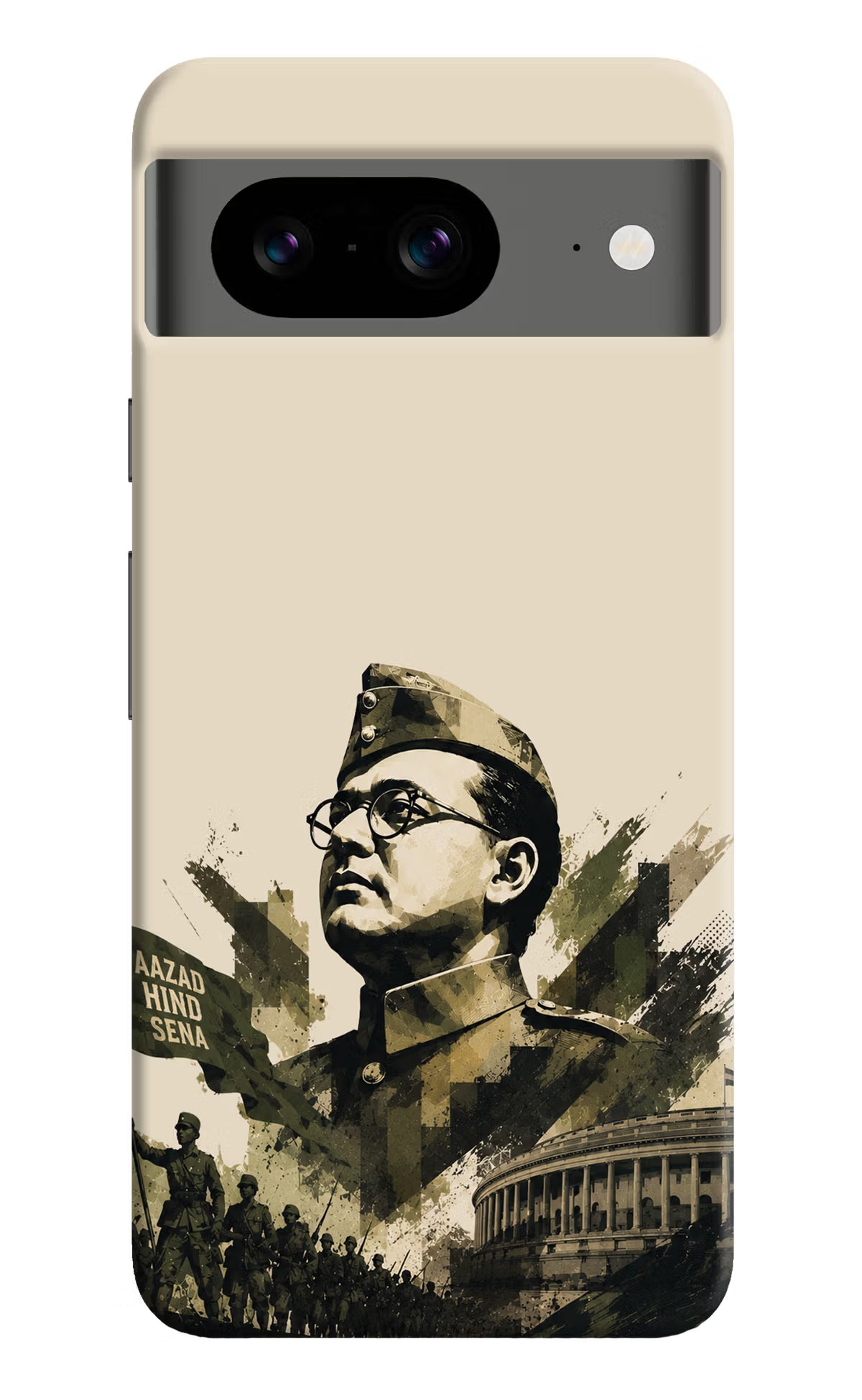 Netaji Rising Google Pixel 8 Back Cover